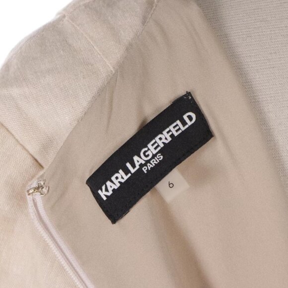 Vintage Karl Lagerfeld Linen Dress - Picture 2 of 7